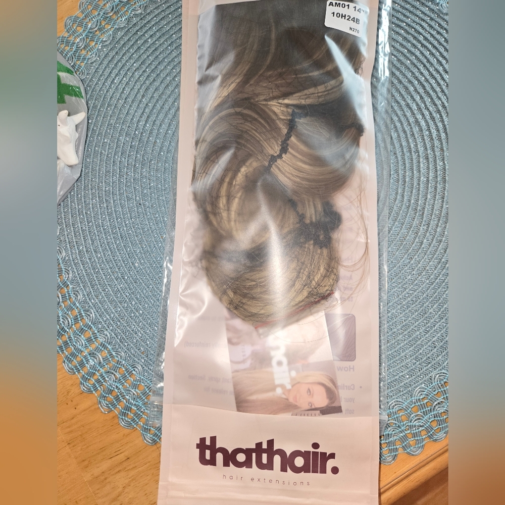 ThatHair Ash Brown Hair Extensions